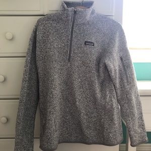 Patagonia grey fleece